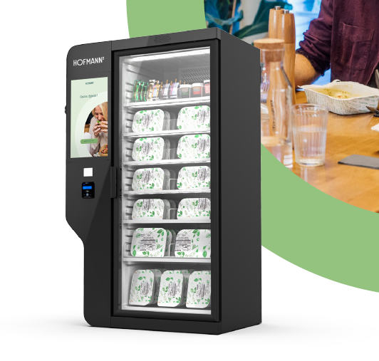 Freezer containing food